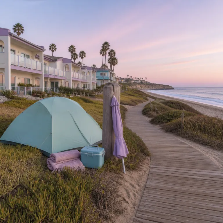 Hotels and Oceanfront Camping in San Diego: How to Combine Both in One Trip