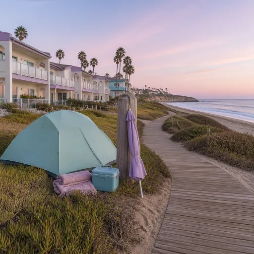 Hotels and Oceanfront Camping in San Diego: How to Combine Both in One Trip
